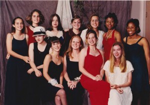 Circa 1995...I'm going to assume Molly is the black girl on the right. 